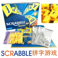 English Spelling and Word Formation Game SCRABBLE Board Game Multiplayer Interaction Alphabet Spelli