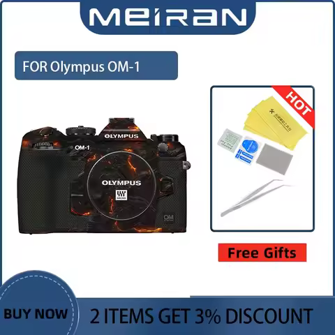 Anti-Scratch For Olympus OM-1 OM1 OM 1 E-M1X E M1X Camera Body Skin Sticker Protective Cover Film Ca