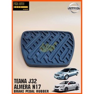 NISSAN ALMERA N17 / TEANA J32 BRAKE PEDAL PAD RUBBER 46531-1HA0A
