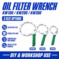 Oil Filter Wrench Handcuff Type KW100 KW200 KW300 Adjustable Filter Remover Tool 60-110mm Car Worksh