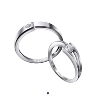 Couple Rings Palladium Rings Wedding Engagement Rings For Couples Guaranteed A3