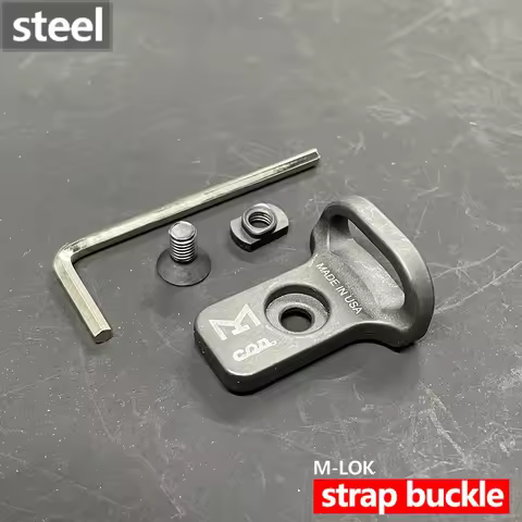 Tactical CQD Steel Sling Mount Quick Sling Buckle CQB Shoulder Strap Front QD Sling Mount Adapter ML