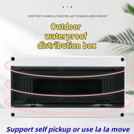 8 Ways IP65 Outdoor Waterproof Electrical Distribution Box Plastic Switch Meter Junction Box Iron Po