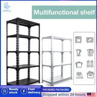 Adjustable 4/5 Tier Boltless Rack Bertingkat Rak Besi Rak Dapur Rack Shelf Rack Kitchen Store Storag