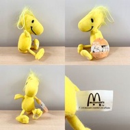 🥜 Vintage McDonald 55 YEARS of PEANUTS Woodstock Retro Doll 中古麥當勞 史努比花生漫畫55周年紀念版胡士托毛公仔掛飾