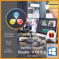 Blackmagic DaVinci Resolve Studio 16 (Latest July) Full Version | Lifetime Installer-- [ Windows]