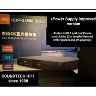 GIEC BDP-5500 4K Blu-ray player  (Enhanced series+ Power Supply Improved version) .