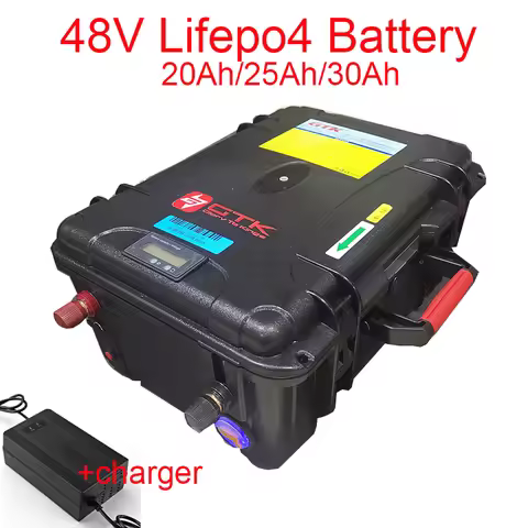GTK Lifepo4 48V 25Ah 20Ah 30Ah 40Ah 50Ah lithium battery with BMS for wheelchair 500W 1KW 1.5KW cont