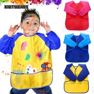 KNITWEARX Kids Painting Apron Children Kitchen Craft Waterproof