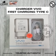 Vivo Fast Charging Charger, 100% Original USB C Charger, Type C