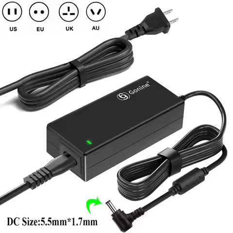 19V 3.42A Power Supply Adapter for Acer Aspire 5 E15 V5 V7 V3 R3 R7 S3 E1 M5 Series,Acer LCD Monitor