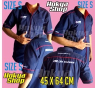 [ BEST SELLER ] KEMEJA BAJU BIRU DONGKER CAR 3I NETWORKS UKURAN S