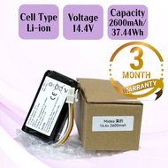[READY LOCAL STOCK] 14.4v 2600mAh EVE GREAT CELLS Rechargeable Battery For Midea I5. I5Extra. I5 You