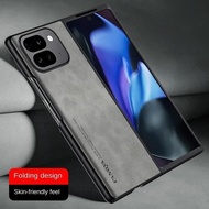 Case for Google Pixel 10 Pro Fold Sheepskin PU Leather Matte Bumper for Pixel10 9 Pro Fold Shockproo