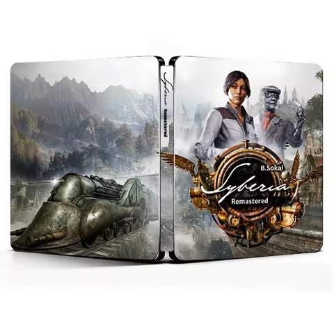 Syberia Remastered Kate Walkerβs Journey CLOCKPUNK Edition Steelbook FantasyBox (Customization,Steel