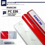 ROLL 50Cm Sticker FANCHI FC225 Super Gloss Glossy Porsche Lava Orange 50cm x 8.5m ROLL