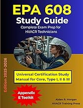 EPA 608 Study Guide: Complete Exam Prep for HVACR Technicians and Universal Certification: Study Man