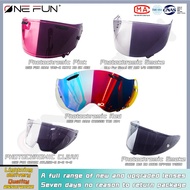Photochromic Motorcycle Visor Lens UV Protection Auto Darkening Shield for ARAI RX7X VZ RAM SHOEI Z8