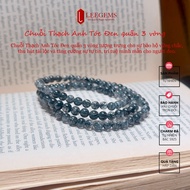 [ Water Element and Wood Element ] Vip Black Rutilated Quartz Chain 5.5mm wrapped in 3 times