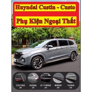 Hyundai Custin Exterior Accessories Made of Stainless Steel