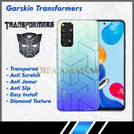 HP CARBON TRANSFORMERS Garskin SAMSUNG AO2S garskin Glitter anti-fungal all types all brands ready C