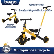 Beige Baby Walker Balance Bike Children Bicycle Bike Scooter Bike Kids Bike Kids Toys