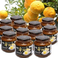 Eden citron tea made with pesticide-free fresh citron (organic sugar - 12 bottles of 1kg) Goheung citron tea Yujacheong