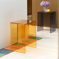 Small Small Coffee Table Side Table Sofa Designer Corner Table Bathroom Small Table Transparent Nord