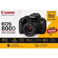 canon 800D with 18-55mm STM lens (USED) like new condition