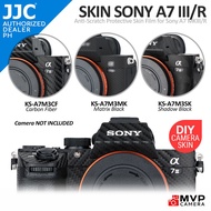 JJC Anti Scratch Skin Film for Sony A7III A7RIII KS-A7M3CF KS-A7M3MK KS-A7M3SK MVP CAMERA