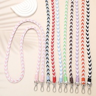 Bag accessories casual Joker braided rope thin slung belt Handmade Woven Lanyard Exquisite Creative