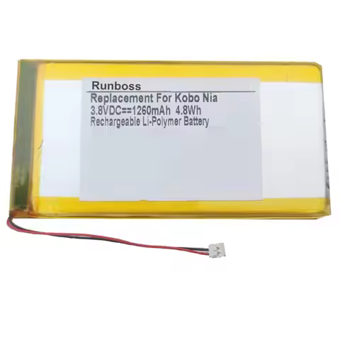 New EVE254385N 3.8V 1260mAH DR-KB16 for Kobo Nia N306 E-reader High Quality Battery