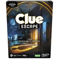Clue Escape: The Midnight Hotel Board Game, Clue Escape Room Game, 1-Time Solve Mystery Games, Famil
