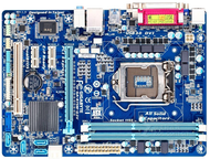 แผงควบคุม Gigabyte Z77P-D3 GA-H77-DS3H/B75M-D3V B75A-G43 Z77A H77A 1155pin สำหรับคอมพิวเตอร์โต๊ะ ชิ้