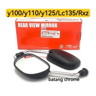 Side mirror chrome yamaha Y100 Y110 SRL RXZ Y125Z Y15 LC135 EGO AVANTIZ