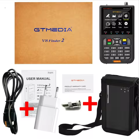 Media Player V8 Finder2 DVB-S2 1080P Satellite Finder Metter VS ST-5150 V8 FINDER PRO WS-6933 WS-698