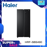 HAIER ตู้เย็น ไซด์บายไซด์ (Side by Side) 17.1 คิว รุ่น HRF-SBS490