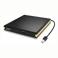 [Stockist.SG] USB 3.0 External DVD Drive, Portable CD DVD Drive Player External CD Burner Reader Writer Disk Drive for L