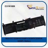 Asus C31N1806 VivoBook S13 S330FA S330FN S330UA S330FL 11.55V 42Wh Battery