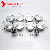 FOR Jaguar Land Rover Piston Set 8 w/rings AJ133 5.0 V8 Supercharged Engine