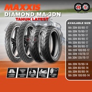 TAYAR MOTOR MAXXIS DIAMOND TUBELESS TYRE MAXXIS DAIMOND MA3DN - Tayar Medium Compound Tyre Size 14 &