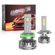 High Power auto lighting systems V90 car led lights 90W 4075 CSP chip H1 H3 H4 H7 H11 9004 9007 led 