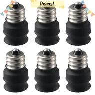 PROUDPEONY 6 Pcs E12 to E11, Lamp Socket Adapter Lamp Holder, Female Base Adapter Socket