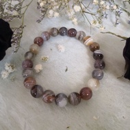 Botswana Agate 8mm 22pcs bracelet