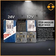 Relay Relay Riley Breaker Bosch 5 Pin - K5 87A 12V 30/20A - 20/10A 24V High Quality