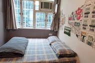 100平方米1臥室獨立屋 (佐敦) - 有1間私人浴室 (Good Comment Cozy DoubleRoom MTR Storage Luggage)