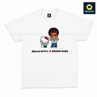 Bruno Mars x Kitty T-Shirt - Hooligans T-Shirt - Bruno Mars Tour Concert Concert T-Shirt