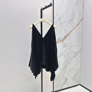 19Z0 2026 Spring Summer Women's Minimalist Design Acetate Top