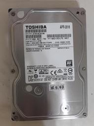 TOSHIBA 1TB 桌上型 SATA3 硬碟 使用時數3000多小時