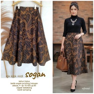 rok klok midi sogan/rok klok batik midi/rok klok batik/rok batik wisuda/rok batik pesta/rok batik ka